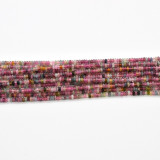 Sirag turmalina multicolor discuri micro fatetate 35mm 38cm