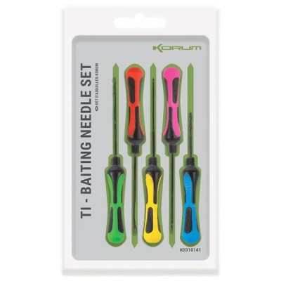 SET CROSETE KORUM TI BAITING NEEDLE SET foto