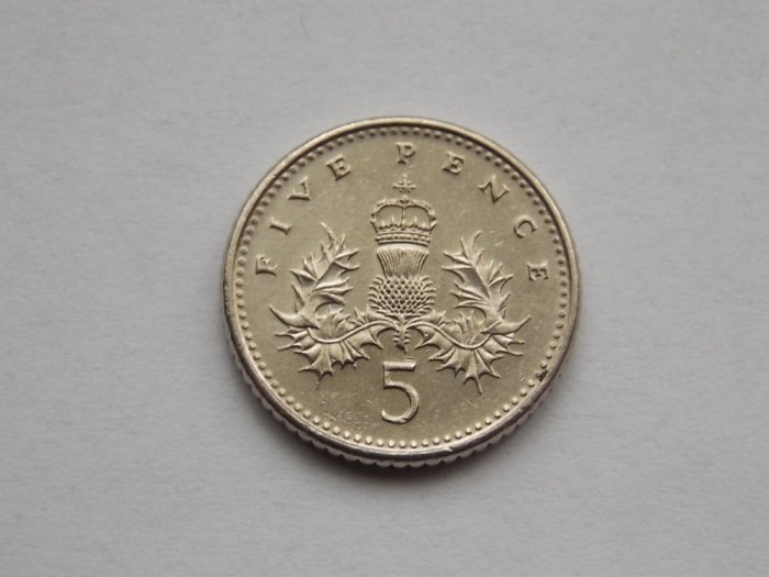 5 PENCE 1991 GBR