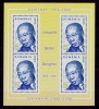 RO 2006 ,LP 1714a ,&quot;Centenar Leopold Sedar Senghor &quot; bloc de 4/colita 372 ,MNH, Religie, Nestampilat