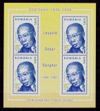 Cumpara ieftin RO 2006 ,LP 1714a ,&quot;Centenar Leopold Sedar Senghor &quot; bloc de 4/colita 372 ,MNH