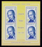 Cumpara ieftin RO 2006 ,LP 1714a ,&quot;Centenar Leopold Sedar Senghor &quot; bloc de 4/colita 372 ,MNH, Religie, Nestampilat