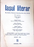 IASUL LITERAR. REVISTA A UNIUNII SCRIITORILOR DIN R.P.R 11, NOIEMBRIE 1956-COLECTIV-344602