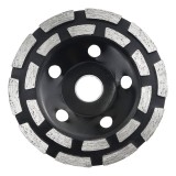 Disc diamantat, segmentat, pentru slefuire beton / granit / marmura, Lumytools LT08812, 125 x 22.2 mm