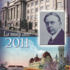 Romania, Asociatia Filatelica Timisoara, calendar de buzunar, 2011