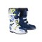 Cizme Motocross / Enduro copii UFO Plast Typhoon alb/albastru/galben fluor