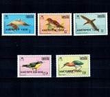 Anguilla 1986 - Păsări, supratipar Ameripex, serie neuzata