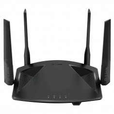 ROUTER D-Link wireless 1800Mbps1 x WAN Gigabit 4 porturi LAN Gigabit 2.4 Ghz/5 Ghz dual band 4 antene externe WI-FI 6 &amp;amp;quot;DIR-X1860&amp;amp;quot; (include t foto