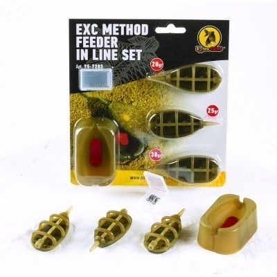 Set method feeder EXTRACRAP 20, 30, 40 g + matrita