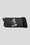 Karl Lagerfeld portofel de piele KL X DISNEY culoarea negru, A3W32079