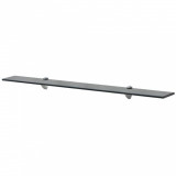 vidaXL Raft suspendat din sticlă, 90 x 20 cm, 8 mm