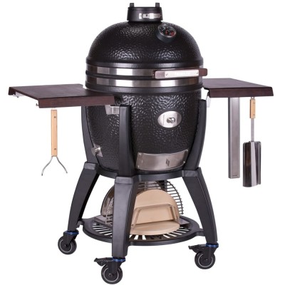 STARTER SET Gratar ceramic cu carbuni AVANTGARDE LECHEF, Monolith Essential GrillCooking foto