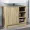 vidaXL Dulap de chiuvetă, stejar sonoma, 63x29x55cm, lemn prelucrat 848131