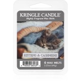 Kringle Candle Kittens &amp; Cashmere ceară pentru aromatizator 64 g