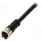 Conector M8, 4 pini, clasa etanseitate IP67, MOLEX - 120027-0127