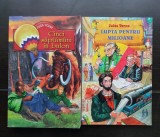 2 titluri JULES VERNE: Cinci săptăm&acirc;ni &icirc;n balon * Lupta pentru milioane