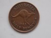 HALF PENNY 1943 AUSTRALIA, Australia si Oceania