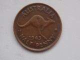 HALF PENNY 1943 AUSTRALIA