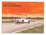 Lesotho 1999 , Transporturi , Auto , colita dantelata , MNH.Mi.bl.35