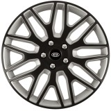 Set 4 Capace Roti 17 inchi (R17) Dakar Negru-Gri, Compatibile Cu Kia