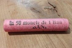 Fișic 1 ban 2013 Rom&acirc;nia 50 monete , monede
