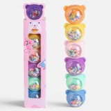 Set 5 Evidențiatoare cu Formă de Ursuleți, Multicolore, cu Confetti, CMCLASS