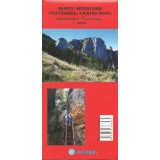 Mountains / Muntii Postavarul &amp; Piatra mare - Tourist map / Harta turistica 1 : 40 000