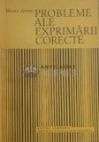 Cumpara ieftin Probleme ale exprimarii corecte - 1987 - Mioara Avram ($D133)