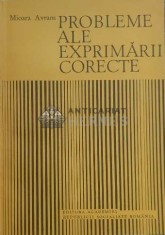 Probleme ale exprimarii corecte - 1987 - Mioara Avram ($D133)