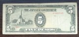Bancnota - Filipine (Ocupație Japoneza) - 5 Pesos 1943