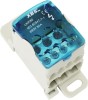 Clema de distributie pe sina 1 pol 80A cu capac intrare 1x6-16mm2 si iesire 2x2.5-16mm2 + 4x2.5-6mm2, XBS