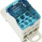 Clema de distributie pe sina 1 pol 80A cu capac intrare 1x6-16mm2 si iesire 2x2.5-16mm2 + 4x2.5-6mm2