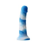 Yum Yum - Dildo realistic, albastru, 18 cm, Orion