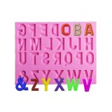 Cumpara ieftin Matrita din silicon pentru litere din martipan, 14 x 11 cm, 552COF
