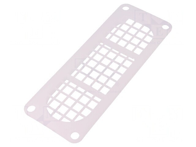 Flanșă suport elastomer termoplastic TPE albă