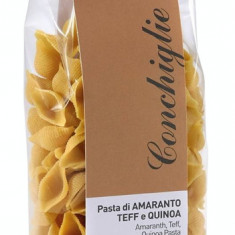 Paste Conchiglie din amarant, teff si quinoa fara gluten Bio, 250g, Marchesato