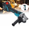 Polizor unghiular fara fir, 4 viteze, albastru + negru, 800W, 125mm, Oem