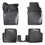 Covorase Auto Cauciuc Umbrella Fiat 500 (2007-) - Set Premium, Protectie Interior