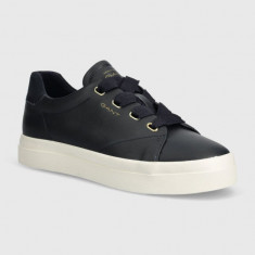 Gant sneakers din piele Avona culoarea albastru marin, 28531569.G69