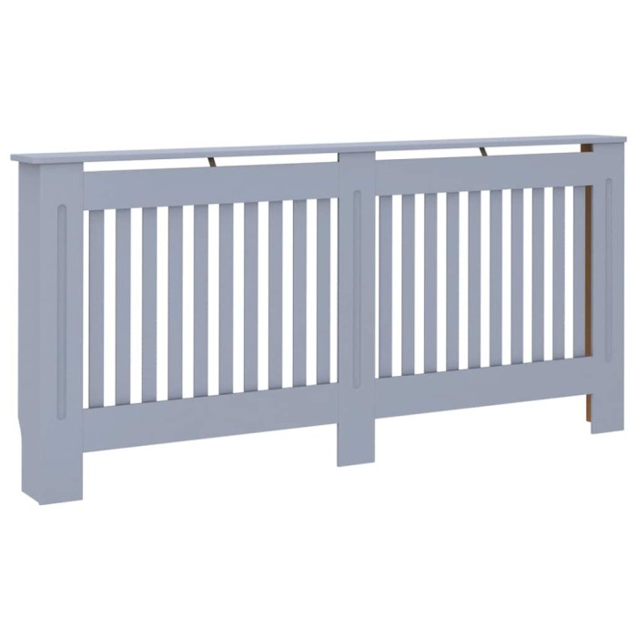 Masca pentru calorifer, antracit, 172 x 19 x 81,5 cm, MDF