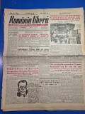 ziarul romania libera 1 martie 1949 - fotbal CSUT - petrolul ploiesti