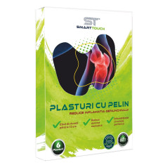 Plasturi cu Pelin Smart Touch, Reduce Inflamatia Genunchiului, 6 plasturi