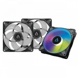 VENTILATOR ARCTIC PC, P14 PWM PST A-RGB (Black) - 3 Pack,&quot;ACFAN00257A&quot;