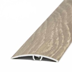 Profil Trecere cu Functie Dubla 3047, 30mm x 0.9m, Aluminiu, Frasin Gri, Profil Trecere Pardoseala, Profil de Trecere Functie Dubla, Profil de Trecere foto