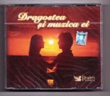 set box 5 cd dragostea si muzica ei reader`s digest nou original sigilat in tipla cu timbru original carcasa originala