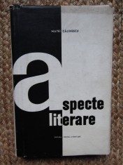 Matei Calinescu Aspecte literare, editie princeps foto