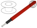 Cablu Cu 18AWG PVC roșu 40kV 30m