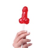Acadea in Forma de Penis, Aroma Capsuni, 20.5 cm, Secret Play