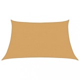 Cumpara ieftin Panza parasolar, gri deschis, trapez, 3/4x2 m, HDPE, 160 g/m&sup2;