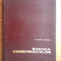 Al. Gheorghiu - Statica constructiilor